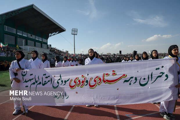 رزمایش جان‌فدایان ایران امام رضایی در اراک