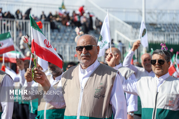رزمایش جان‌فدایان ایران امام رضایی در اراک