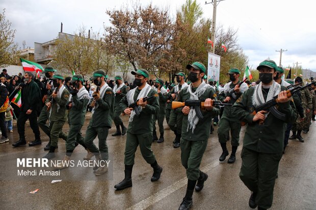 رزمایش جان فدایان امام رضایی در زنجان