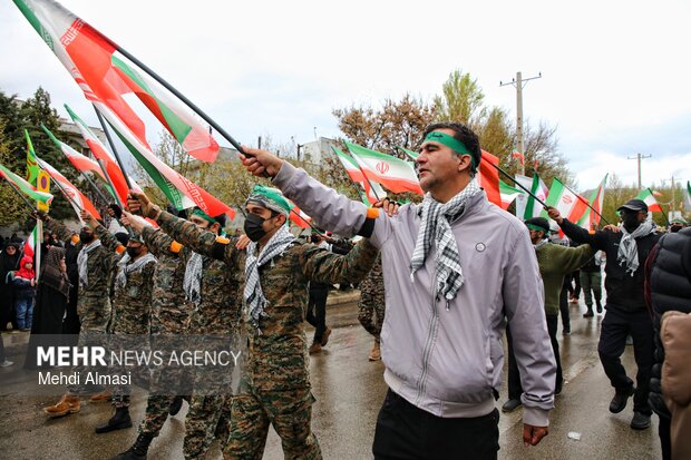 رزمایش جان فدایان امام رضایی در زنجان