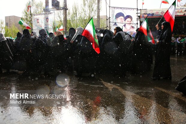 رزمایش جان فدایان امام رضایی در زنجان