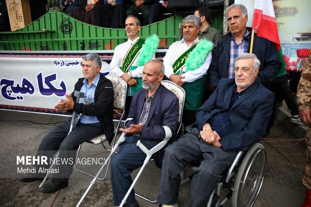رزمایش جان فدایان امام رضایی در زنجان