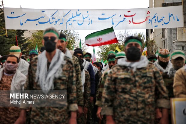 رزمایش جان فدایان امام رضایی در زنجان