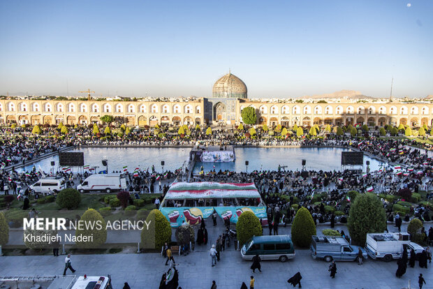 رزمایش جان‌فدایان ایران امام رضا (ع) در اصفهان