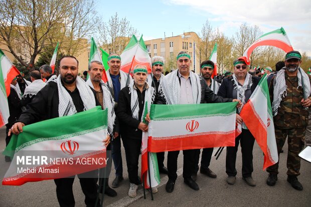 رزمایش جان فدایان امام رضایی در زنجان