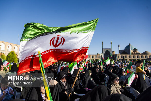 رزمایش جان‌فدایان ایران امام رضا (ع) در اصفهان