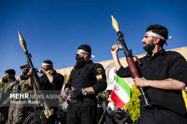 رزمایش جان‌فدایان ایران امام رضا (ع) در اصفهان