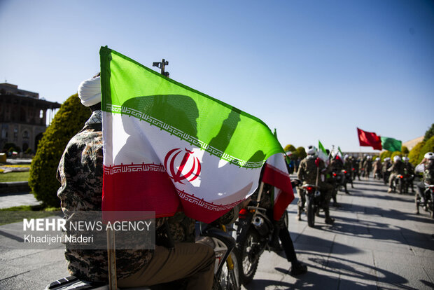 رزمایش جان‌فدایان ایران امام رضا (ع) در اصفهان