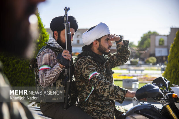 رزمایش جان‌فدایان ایران امام رضا (ع) در اصفهان