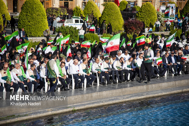 رزمایش جان‌فدایان ایران امام رضا (ع) در اصفهان