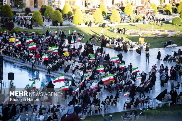 رزمایش جان‌فدایان ایران امام رضا (ع) در اصفهان