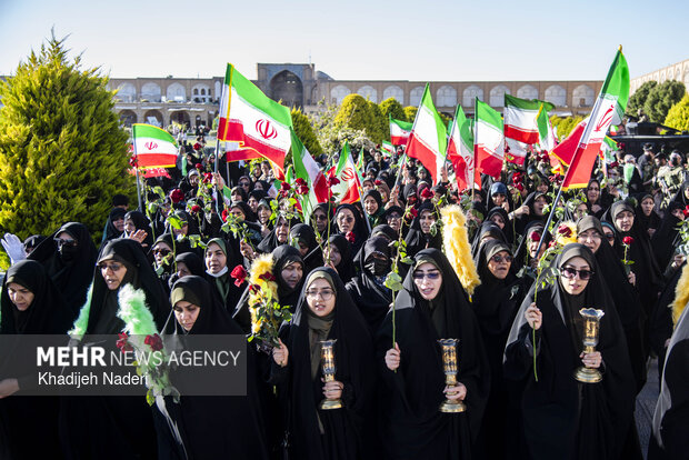 رزمایش جان‌فدایان ایران امام رضا (ع) در اصفهان