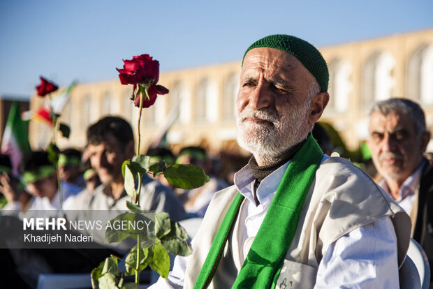رزمایش جان‌فدایان ایران امام رضا (ع) در اصفهان