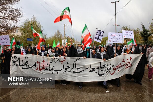 رزمایش جان فدایان امام رضایی در زنجان