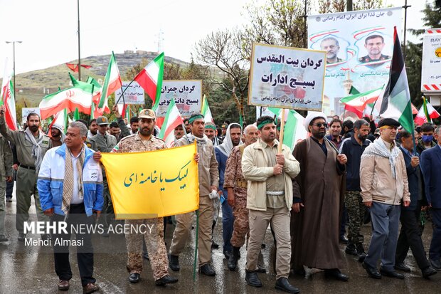 رزمایش جان فدایان امام رضایی در زنجان
