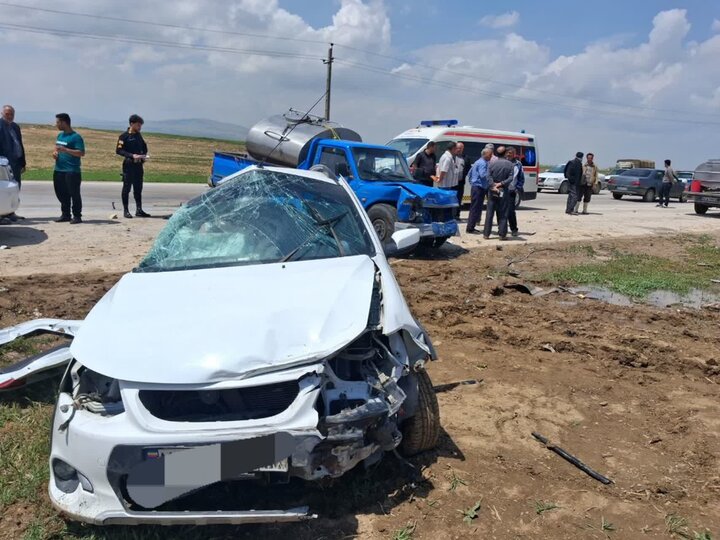 فوت یک نفر در تصادف جاده مهاجران به بهار