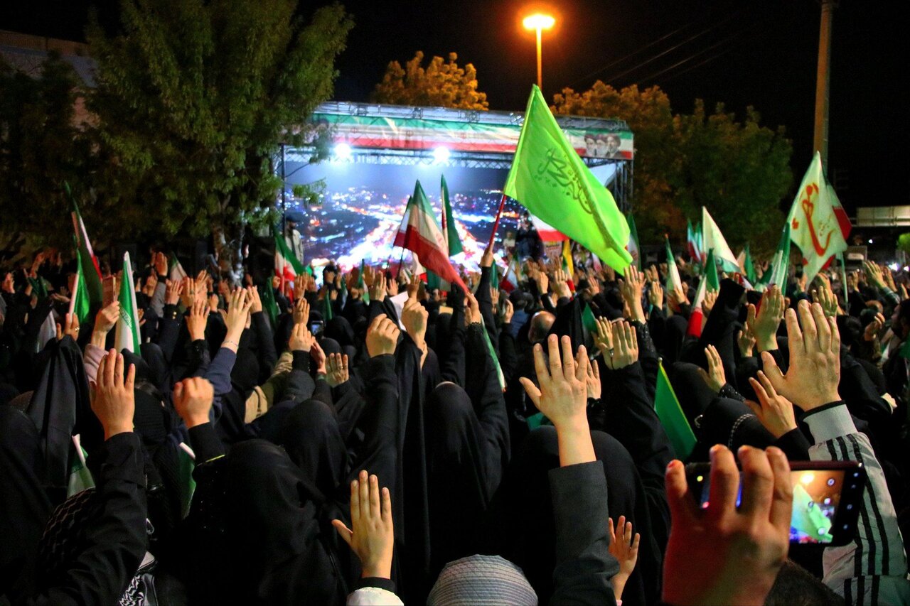 پنجاه و نهمین موج اجتماع مردم دیار پانزده خرداد