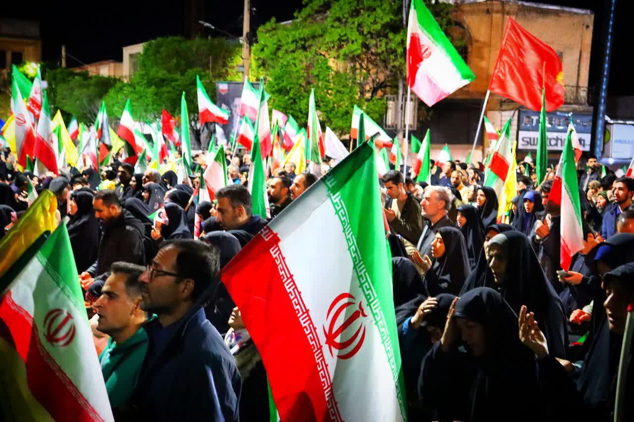 تصاویر هوایی از اجتماع بزرگ اهواز امام رضا