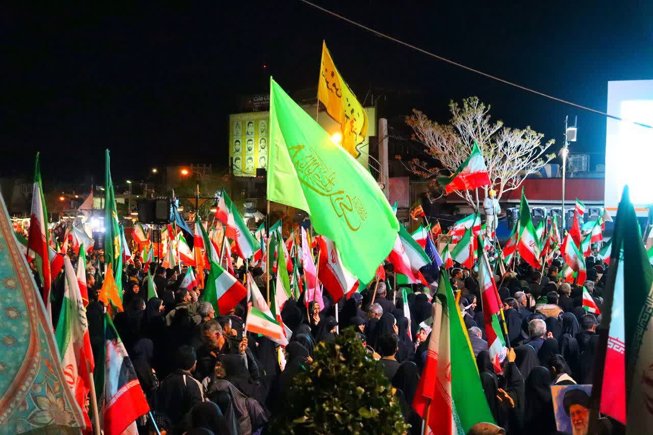 پنجاه و نهمین اجتماع پرشور مردم محلات در بیعت با رهبر معظم انقلاب