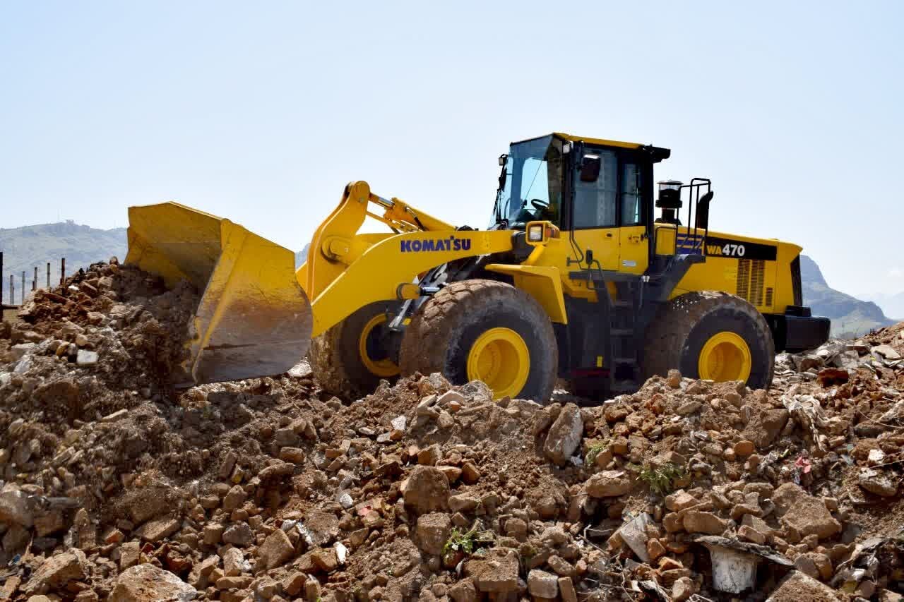 اجرای طرح جامع پاکسازی ورودی‌های خرم‌آباد از نخاله‌های ساختمانی