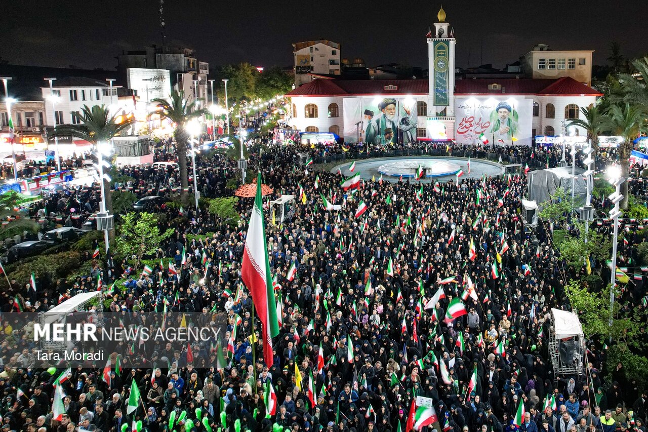 اقامه نماز استغاثه به امام زمان در رشت اقامه نماز استغاثه به امام زمان در رشت