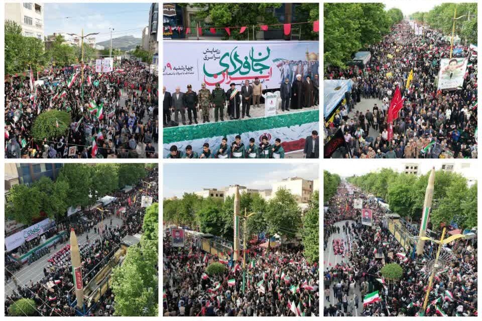 شهرها یک صدا همه «جان‌فدا»؛ قلب خیابان‌ها با تجمع امام رضایی‌ها تپید