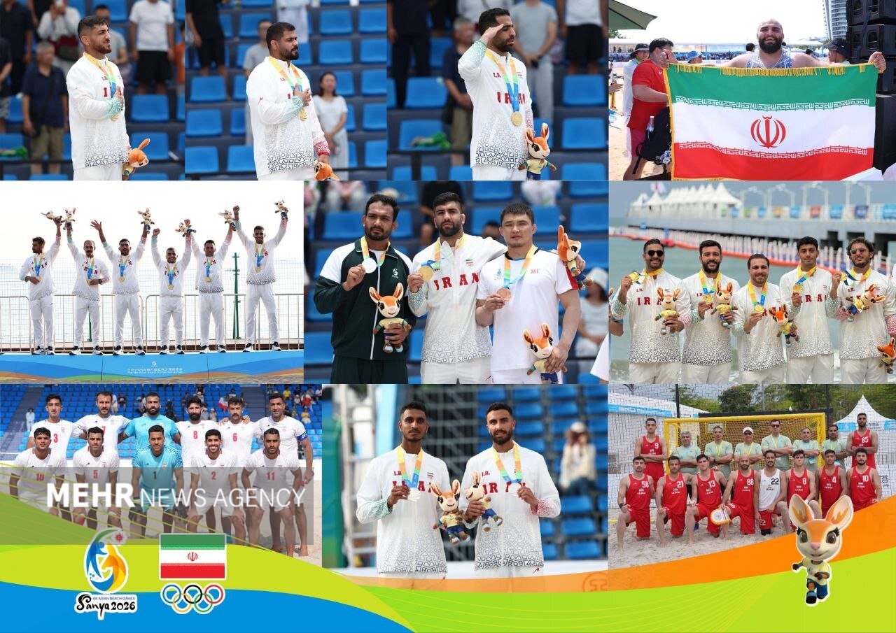 پایان کار ورزش ایران با کسب ۱۰ مدال/ کاروان «شهدای ناو دنا» سوم شد