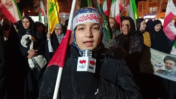 تجمع امام رضایی‌ها در میدان شهید رحمانی بیجار