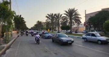 رژه جان‌فدایان ایران در بوشهر