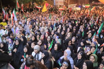 تصاویری از شصتمین موج اجتماع مردمی قرچک