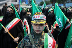 رزمایش جان فدایان امام رضایی در تبریز