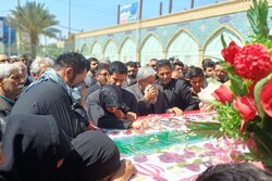 شهدای حادثه تروریستی زاهدان تشییع شدند