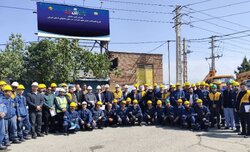 مشارکت ۲۷۰ نفر در قالب ۴۳ اکیپ برای بهینه‌سازی شبکه برق تهران