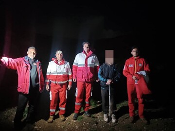 کوهنورد مفقود هرسینی سالم از شیرز بازگشت