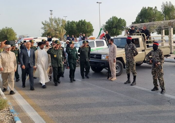 نمایش اقتدار جانفدایان ایران امام رضایی