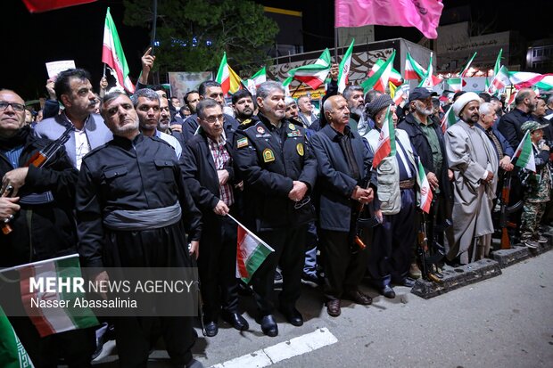 اجتماع جانفدایان سنندجی برای ایران امام رضایی