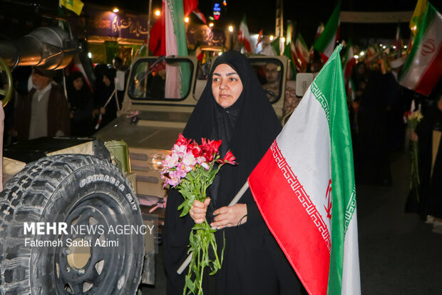 رزمایش جان فدا برای ایران امام رضایی در قم