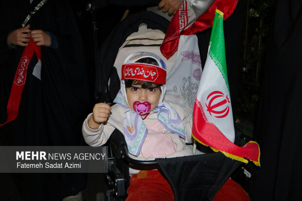 رزمایش جان فدا برای ایران امام رضایی در قم