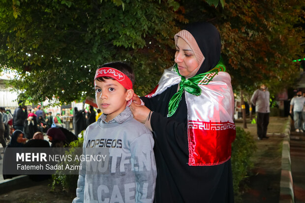رزمایش جان فدا برای ایران امام رضایی در قم