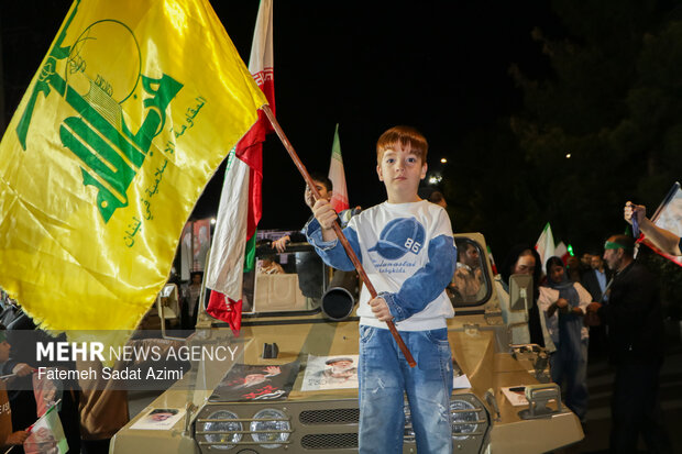 رزمایش جان فدا برای ایران امام رضایی در قم