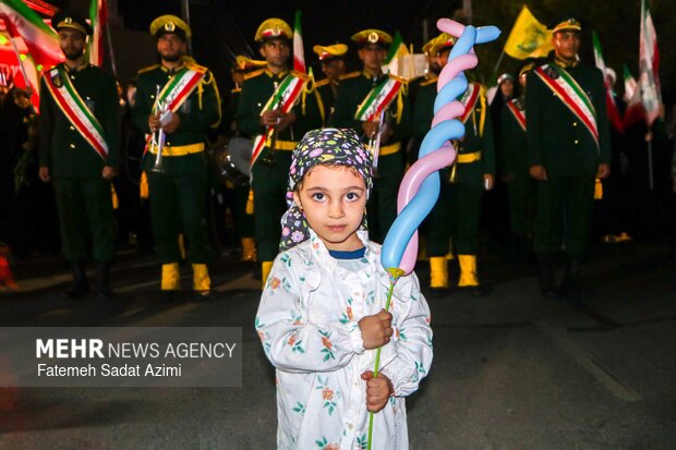 رزمایش جان فدا برای ایران امام رضایی در قم