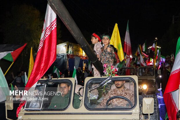 رزمایش جان فدا برای ایران امام رضایی در قم