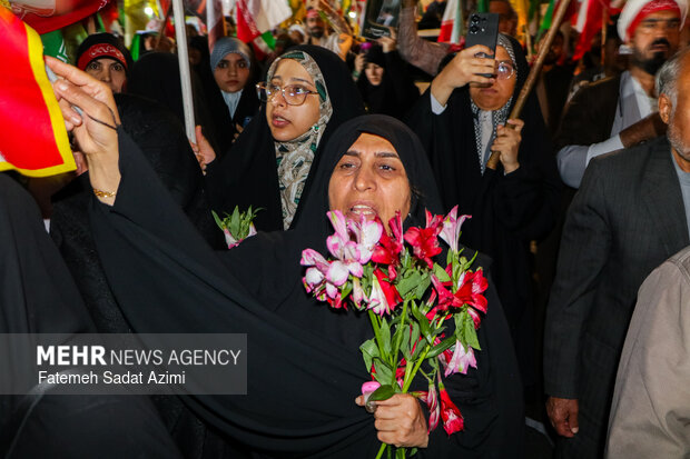 رزمایش جان فدا برای ایران امام رضایی در قم
