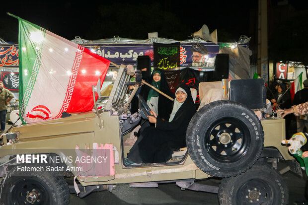 رزمایش جان فدا برای ایران امام رضایی در قم