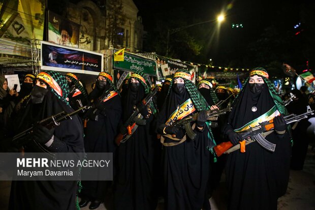 رزمایش جان فدا برای ایران امام رضایی در بجنورد