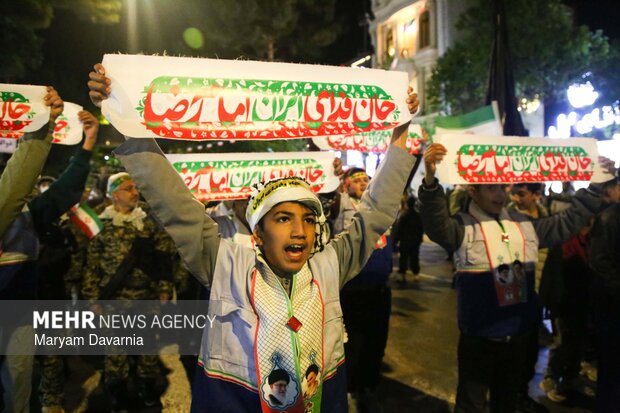 رزمایش جان فدا برای ایران امام رضایی در بجنورد