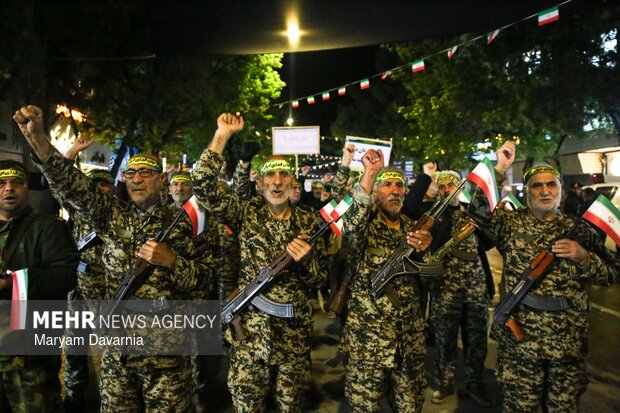 رزمایش جان فدا برای ایران امام رضایی در بجنورد