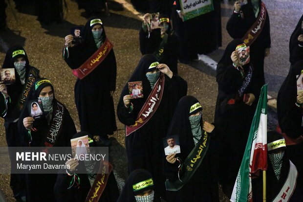 رزمایش جان فدا برای ایران امام رضایی در بجنورد