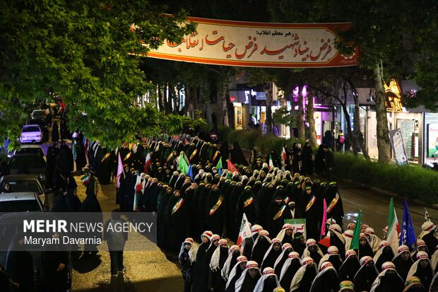رزمایش جان فدا برای ایران امام رضایی در بجنورد