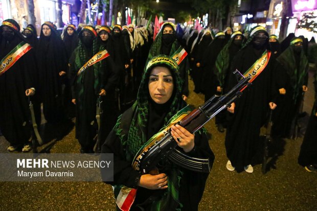 رزمایش جان فدا برای ایران امام رضایی در بجنورد